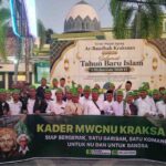 Konvoi Motor Usai Subuh, Ratusan Kader MWCNU Kraksaan Sukseskan Apel Akbar